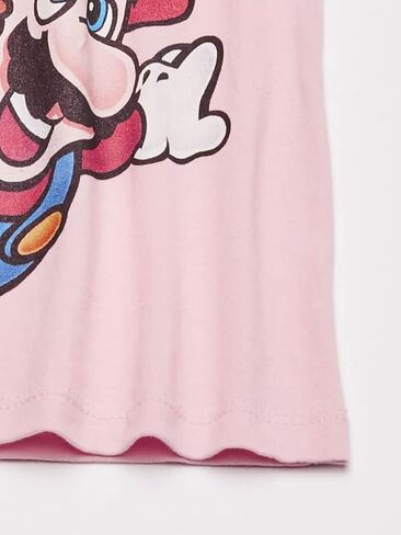 Nintendo Girls' Super Tanooki Mario Away Graphic Tee in Saudi Arabia