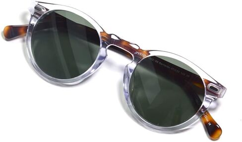 EAREADA ERD Vintage Round Sunglasses For Men Polarized Circle Frame For Women UV400 Large Eyeglasses in Kuwait