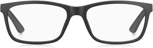 Tommy Hilfiger Plastic Rectangular Eyeglasses 55 0003 Matte Black in Saudi Arabia