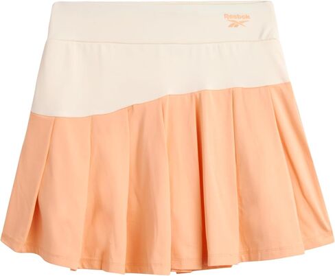 Reebok Girls Skirt Set - 2 Piece Short Sleeve Top and Flowy Tennis Skirt with Shorts Underneath - Girls Athletic Skort Set in Saudi Arabia