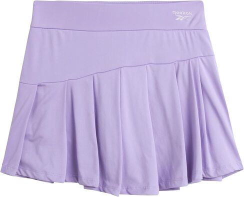 Reebok Girls Skirt Set - 2 Piece Short Sleeve Top and Flowy Tennis Skirt with Shorts Underneath - Girls Athletic Skort Set in Saudi Arabia