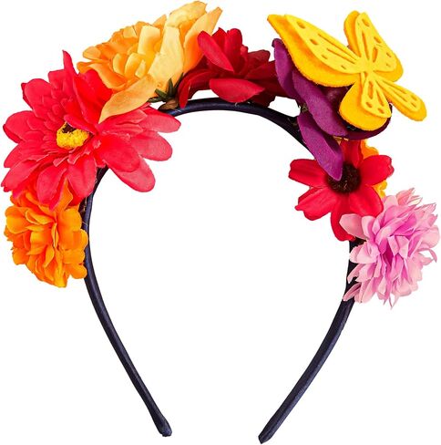 Disney Encanto Headband - Butterfly and Flower Headband for Encanto Costume, Cosplay, and Dress Up Headbands in Saudi Arabia