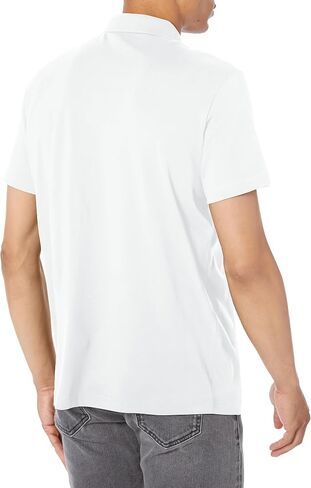 A｜X ARMANI EXCHANGE Men's Regular Fit Cotton Jersey Armani Exchange Chest Logo Polo in Saudi Arabia