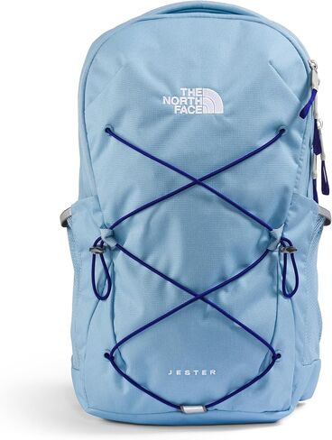 حقيبة ظهر للكمبيوتر المحمول من THE NORTH FACE للنساء للاستخدام اليومي Jester، لون رمادي داكن/ضباب لافندر، مقاس واحد in Saudi Arabia