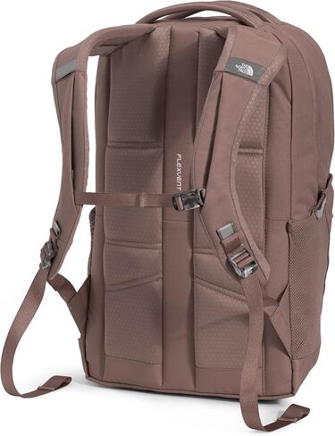 حقيبة ظهر للكمبيوتر المحمول من THE NORTH FACE للنساء للاستخدام اليومي Jester، لون رمادي داكن/ضباب لافندر، مقاس واحد in Saudi Arabia