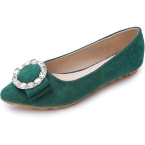 Flats for Women Pointed Toe Rhinestone Dressy Ballet Flat Shoes Comfortable Slip on Women's Flats in Kuwait