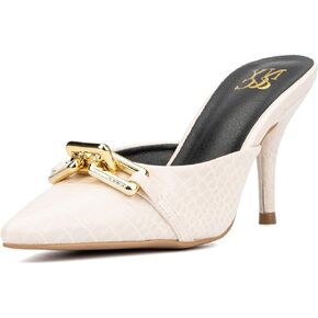 NY & C - New York & Company Kyra Women's Mule Casual, Slip On, Pointy Toe, Rubber Outsole