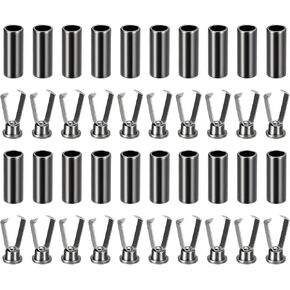 uxcell Shoelace Tips, Alloy Shoe Lace Ends Tip, Cylindrical Tip Replacement for Shoestring in Saudi Arabia