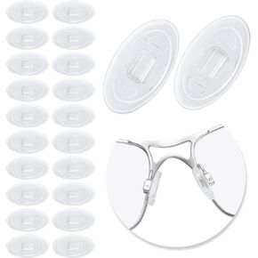 Glintbay 6/10 أزواج من وسادات الأنف لـ Oakley WireTap | شارب نصف سلك 2.0 | التقاطع 2.0 OO4044 | نظارات شمسية كروسهير 1.0