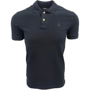 قميص بولو بيكيه عصري للرجال من Express (متوسط، أسود X) in Kuwait