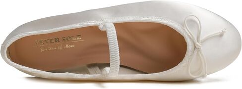 FEVERSOLE Women's Mary Jane Fashion Round Toe Easy Buckle Slip On Flats in Saudi Arabia