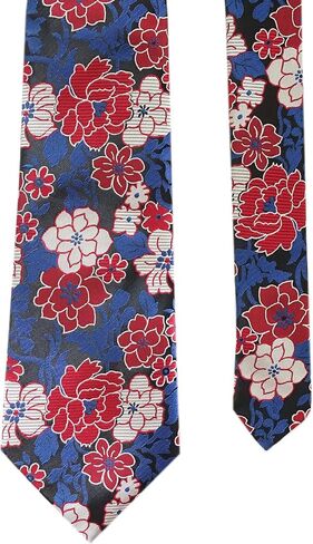 Towergem Extra Long Tie 63" Florals Men's Woven Jacquard Handmade XL Necktie in Saudi Arabia