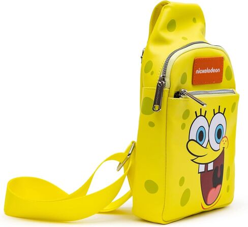 Nickelodeon Bag, Sling, SpongeBob SquarePants and Patrick Star, Bounding, Vegan Leather in Saudi Arabia