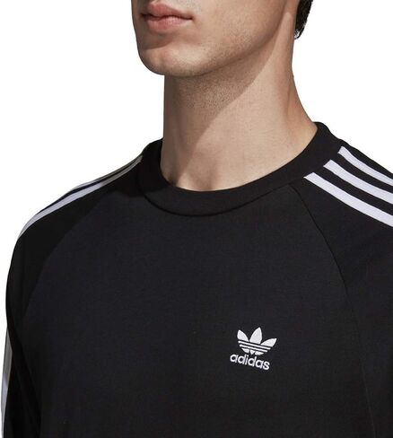 adidas Originals Men's 3-Stripes Long Sleeve T-Shirt in Saudi Arabia