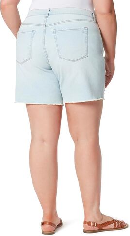 Jessica Simpson Womens Faded Low-Rise Denim Shorts in Saudi Arabia