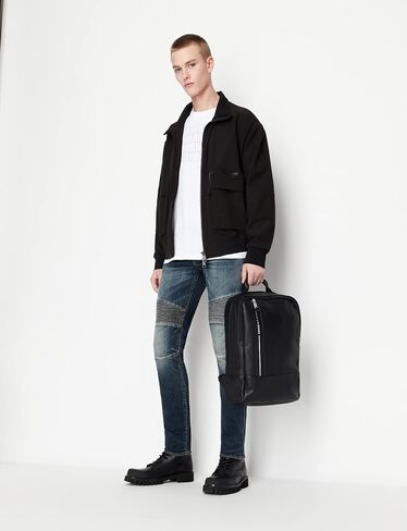 A｜X ARMANI EXCHANGE Men's J27 Mid Tone Skinny Biker Jeans in Saudi Arabia