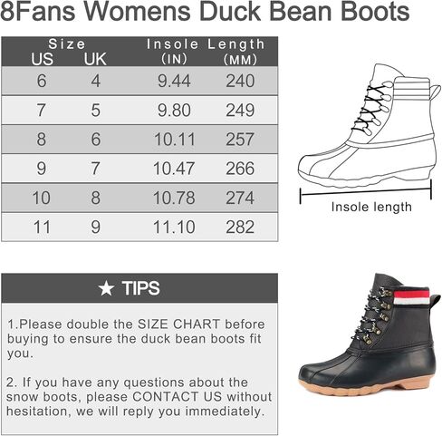 أحذية نسائية من 8 مراوح، أحذية مطر للكاحل مقاومة للماء معزولة دافئة للمطر والشتاء للنساء in Kuwait