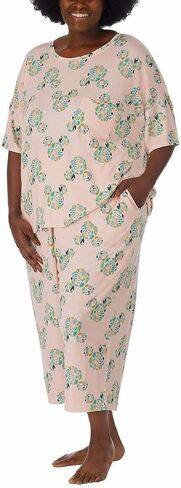 Disney Womens 2 Piece Capri Pajama Set in Saudi Arabia