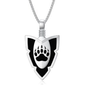 Protection Necklace 925 Sterling Silver Anubis Ankh Medusa Bastet Satanic Tetragrammaton Pendant Necklace Amulet Necklace Ancient Egyptian Greek Mythology Jewelry Gifts for Men Women in Kuwait