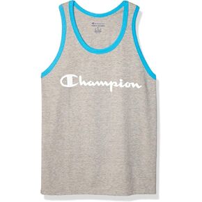 Champion Men's Classic Jersey Tank, Script Logo in Saudi Arabia