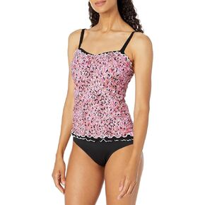 Profile by Gottex Women's Standard Pretty Wild D-Cup Tankini in Kuwait