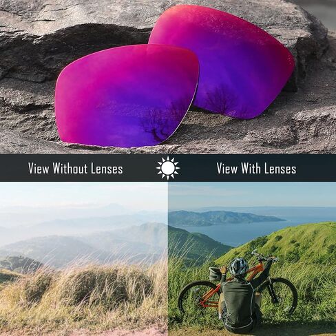 TRUSHELL Polarized Replacement Lenses for Oakley Eyepatch 2 OO9136 Sunglass in Saudi Arabia