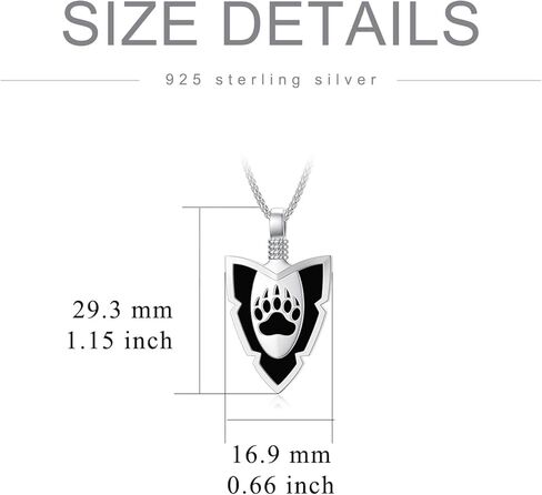 Protection Necklace 925 Sterling Silver Anubis Ankh Medusa Bastet Satanic Tetragrammaton Pendant Necklace Amulet Necklace Ancient Egyptian Greek Mythology Jewelry Gifts for Men Women in Kuwait