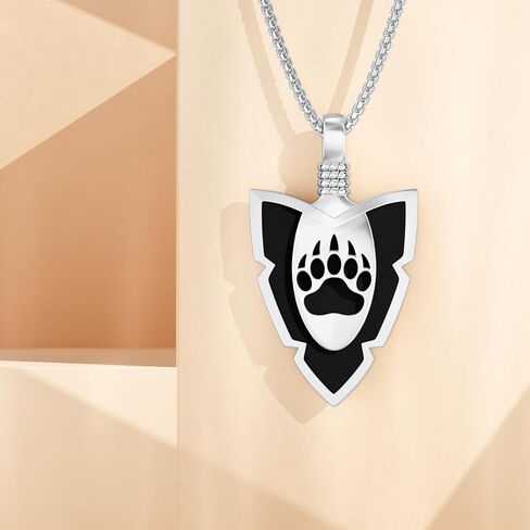 Protection Necklace 925 Sterling Silver Anubis Ankh Medusa Bastet Satanic Tetragrammaton Pendant Necklace Amulet Necklace Ancient Egyptian Greek Mythology Jewelry Gifts for Men Women in Kuwait