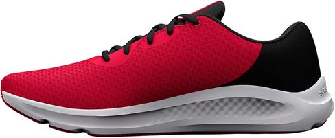 Under Armour Men's Charged Pursuit 3 Running Shoe, Red/White/Black, 10.5 M in Saudi Arabia