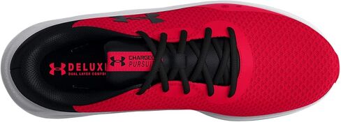 Under Armour Men's Charged Pursuit 3 Running Shoe, Red/White/Black, 10.5 M in Saudi Arabia