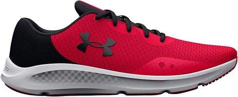 Under Armour Men's Charged Pursuit 3 Running Shoe, Red/White/Black, 10.5 M in Saudi Arabia