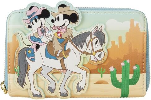 Disney by Loungefly Porte-monnaie Western Mickey and Minnie in Saudi Arabia