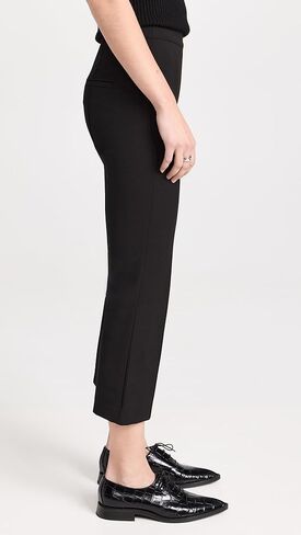 Vince womens Mid Rise Pintuck Crop Flare Pant Pants in Kuwait