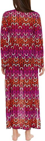 Trina Turk Women's Standard Echo Mesh Maxi Dress, Casual, Loose Long Sleeve, Beach Cover Ups in Saudi Arabia