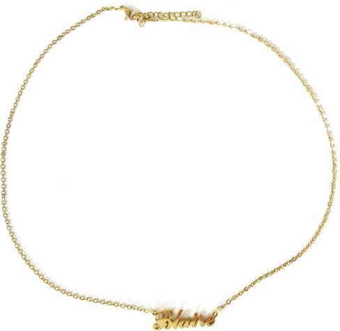 قلادة Haobase حرف Y تحمل اسمًا شخصيًا، قلادة أنيقة تحمل اسم لوحة الاسم، مجوهرات هدايا شخصية للنساء والفتيات المراهقات in Kuwait