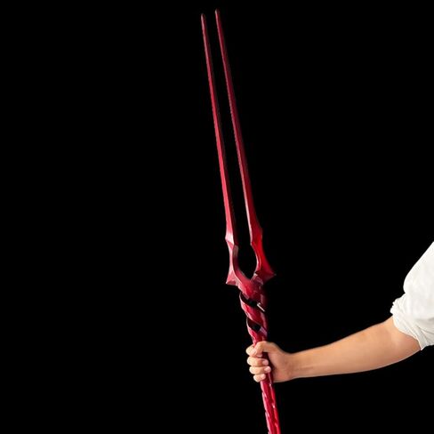 2024 رمح حصري من Longinus Metal Ayanami Rei دعائم أزياء سلاح الرمح بالحجم الكامل in Kuwait