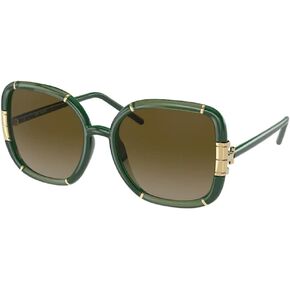 Tory Burch TY9071U Square Sunglasses for Women + BUNDLE With Designer iWear Eyewear Kit