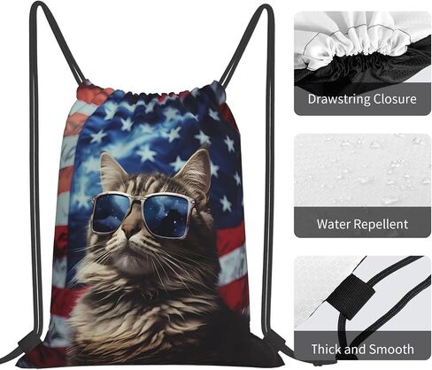 TumzfhQ Cat Drawstring Backpack Bag for Men Women Kids Boys Girls Sports Gym Dance Yoga Sackpack in Saudi Arabia