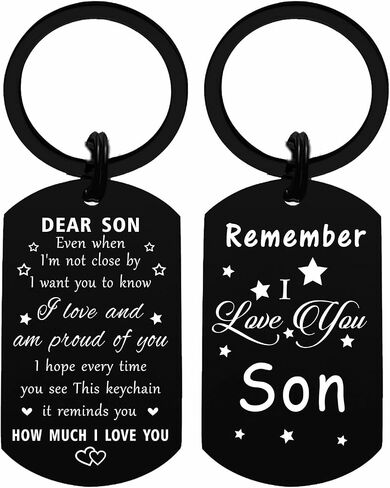 Son Valentine's Day Gifts from Mom, Son Birthday Gifts, Remember I Love You Son Gifts in Kuwait
