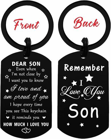 Son Valentine's Day Gifts from Mom, Son Birthday Gifts, Remember I Love You Son Gifts in Kuwait