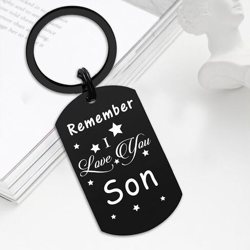 Son Valentine's Day Gifts from Mom, Son Birthday Gifts, Remember I Love You Son Gifts in Kuwait