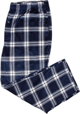 Roundtree & Yorke Men's Big and Tall Super Soft Microplush Sleep Bottoms Pajama Pants in Saudi Arabia