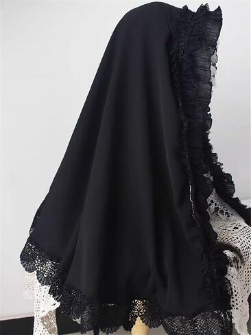 BLESSUMEChurch Nun Hat Nun Veil Headband لزي شيطاني Nun in Saudi Arabia
