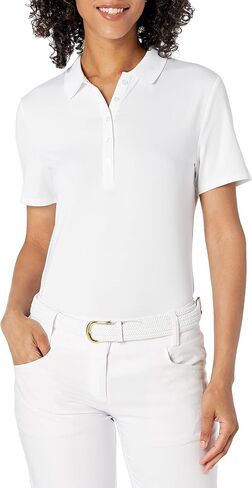 Callaway Women's Short Sleeve Opti-dri Stretch Solid Polo in Saudi Arabia