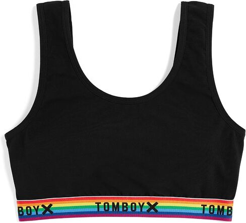 TomboyX Soft Bra, Cotton Scoop-Neck Bralette for Women, Wireless No-Padding Low Impact, (XS-6X) in Saudi Arabia