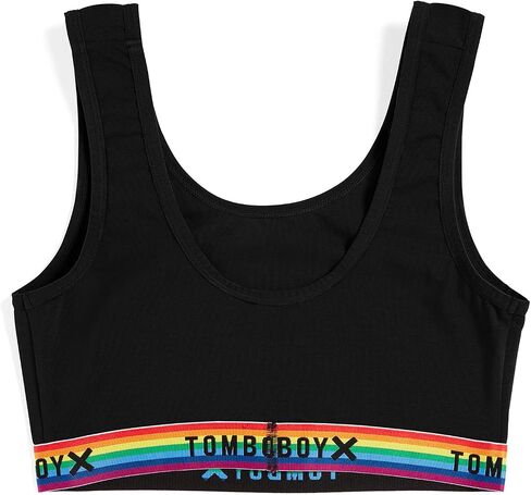 TomboyX Soft Bra, Cotton Scoop-Neck Bralette for Women, Wireless No-Padding Low Impact, (XS-6X) in Saudi Arabia