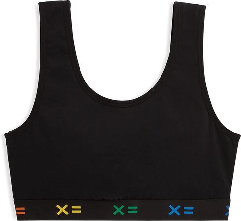TomboyX Soft Bra, Cotton Scoop-Neck Bralette for Women, Wireless No-Padding Low Impact, (XS-6X) in Saudi Arabia
