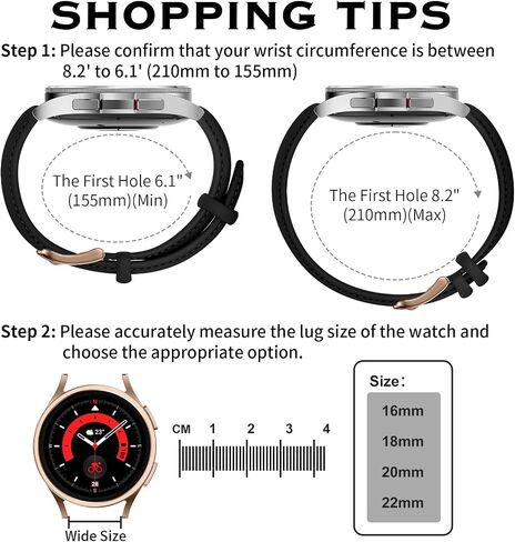 LEUNGLIK Genuine Leather Watch Strap Vintage Retro Style Band Classic Wristband Compatible with Universal Watch, Quick Easy Release Replacement Watchband for Men Women in Saudi Arabia
