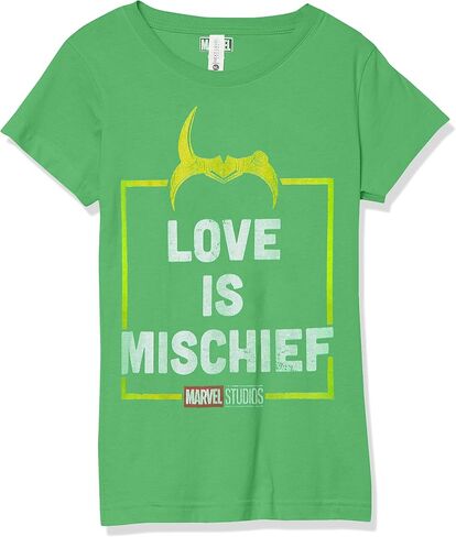 Marvel Girl's Love is Mischief T-Shirt in Saudi Arabia