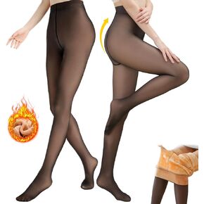 Fleece Lined Tights,Fleece Lined Tights Women 220g Black,Fleece Tights,Thermal Tights For Women,Thermal Tights Cozy,Sheer Fleece Lined Tights,Belle At The Ball Fleece Tights for Women Under Dress in Saudi Arabia